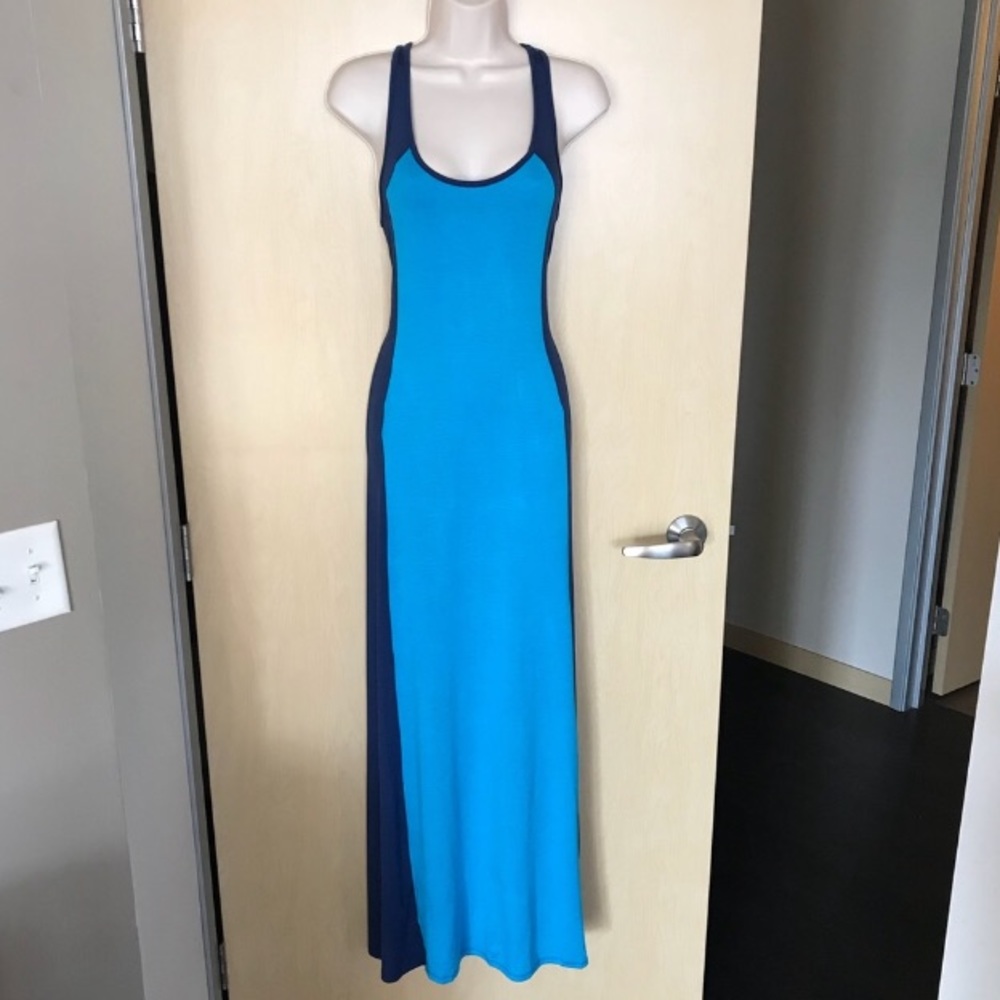 NWT Michael Stars Color Block Maxi Dress Size S